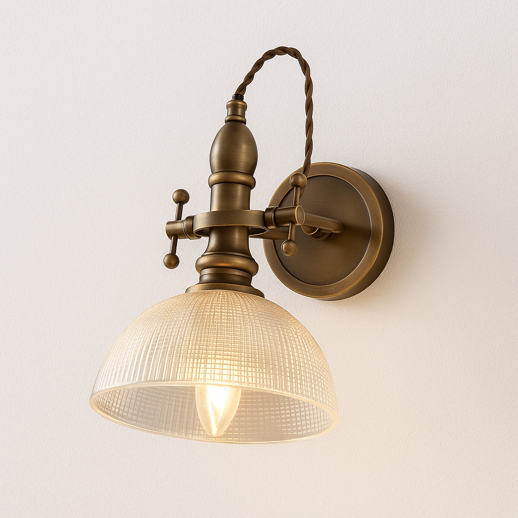 Luminária Arandela Moderna Minimalista Vidro Metal Lonteo