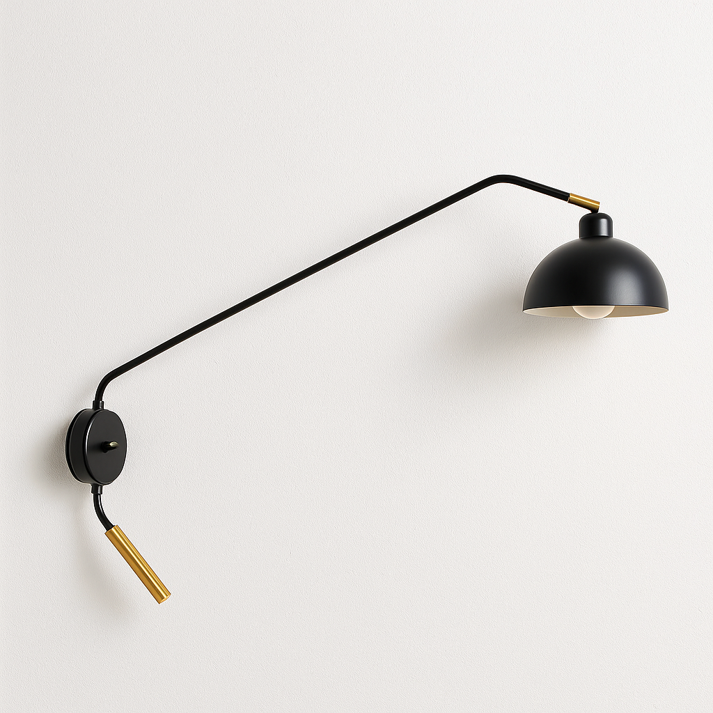 Luminária Arandela Moderna Minimalista Articulada Akin