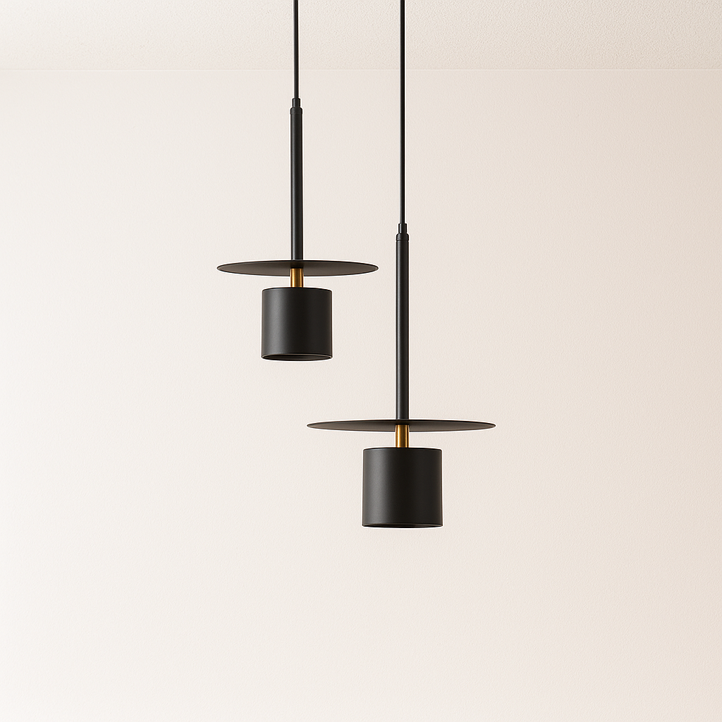 Luminária Pendente Moderna Minimalista LED Metal Ottega