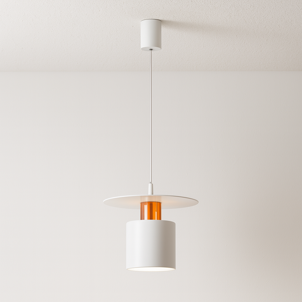 Luminária Pendente Moderna Minimalista LED Metal Ottega