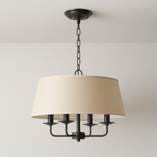 Luminária Pendente Moderna Clássica Metal Cúpula Lumo