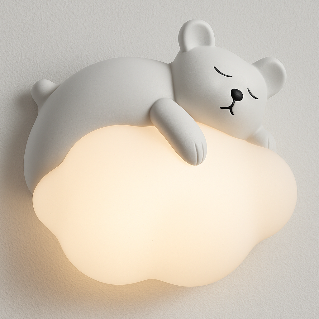 Luminária Arandela Moderna Infantil LED Acrílico Sky