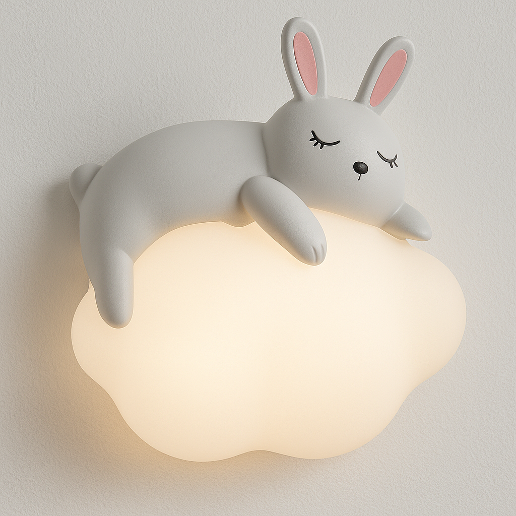 Luminária Arandela Moderna Infantil LED Acrílico Sky