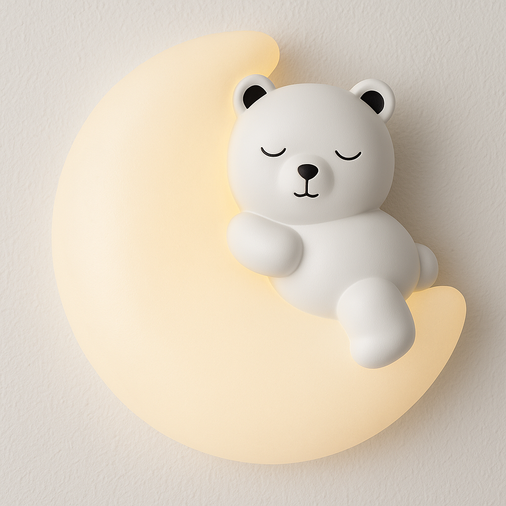 Luminária Arandela Moderna Infantil LED Acrílico Sky