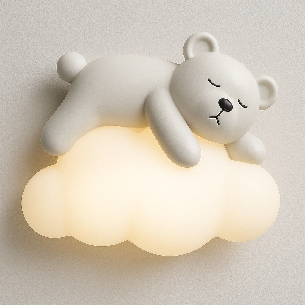 Luminária Arandela Moderna Infantil LED Acrílico Sky