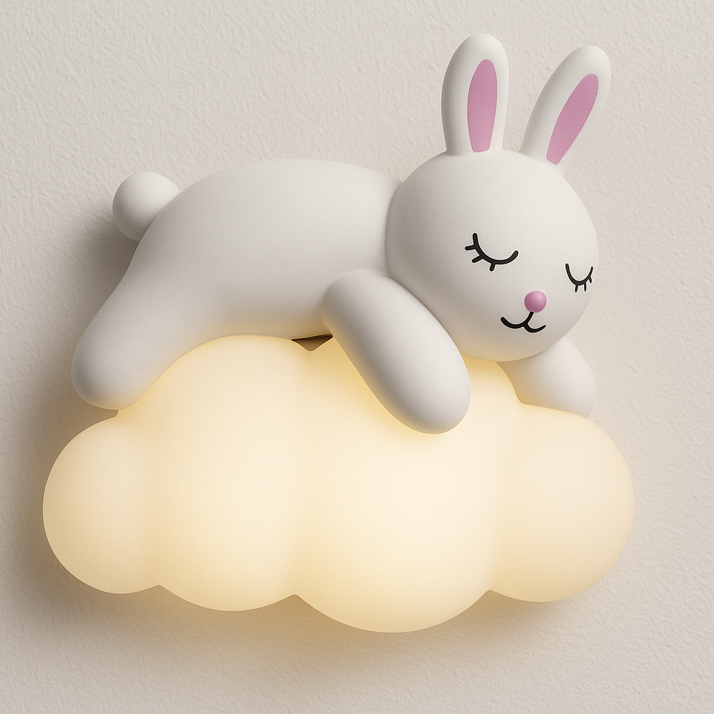 Luminária Arandela Moderna Infantil LED Acrílico Sky