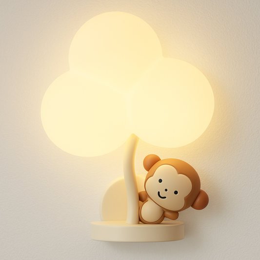 Luminária Arandela Moderna Infantil LED Acrílico Tree Lumi