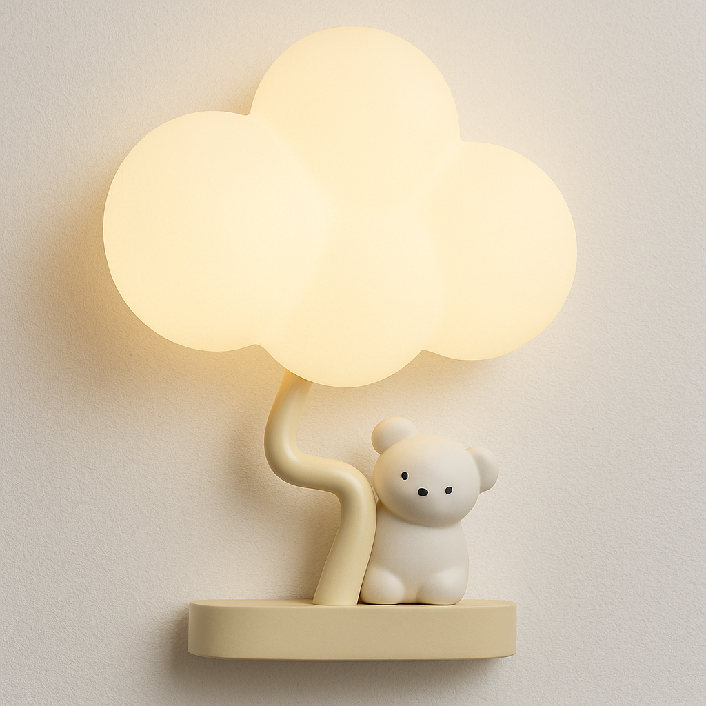 Luminária Arandela Moderna Infantil LED Acrílico Tree Lumi