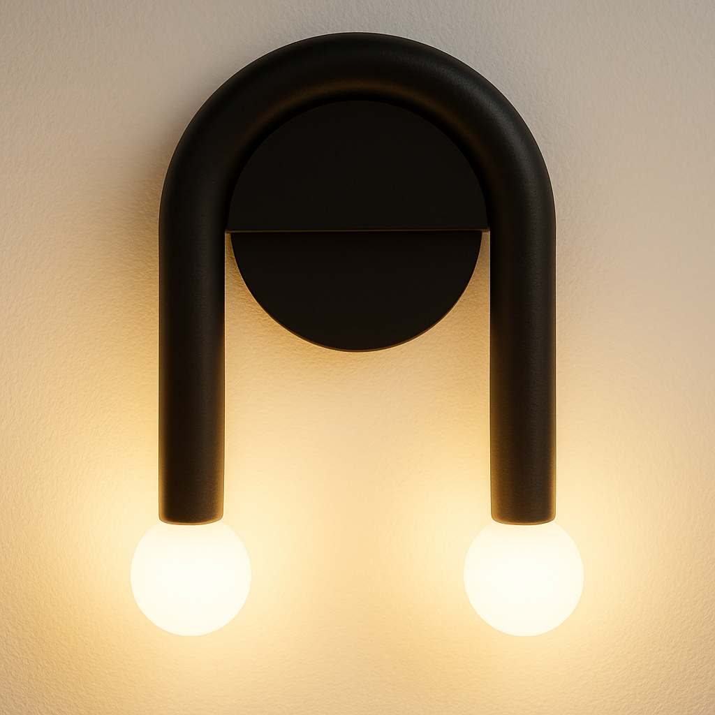 Luminária Arandela Moderna Minimalista Twin
