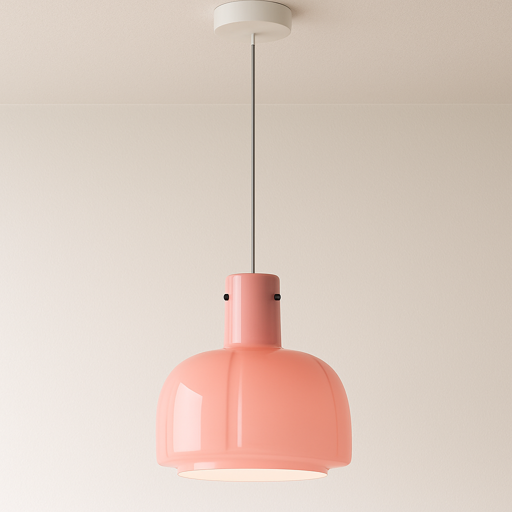 Luminária Pendente Moderna Minimalista Vidro Luma