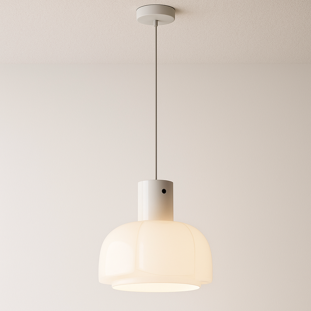 Luminária Pendente Moderna Minimalista Vidro Luma