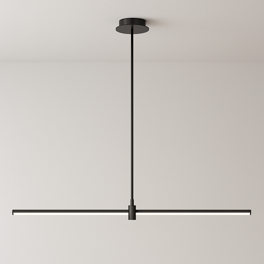 Luminária Pendente Linear Moderno Minimalista LED Jet