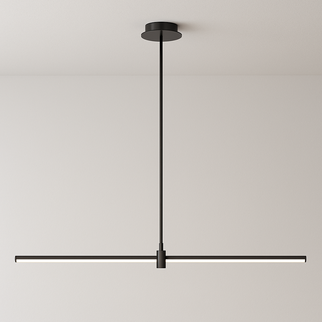 Luminária Pendente Linear Moderno Minimalista LED Jet