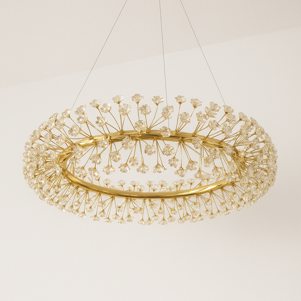 Luminária Pendente Moderna Minimalista Vidro Metal Chour