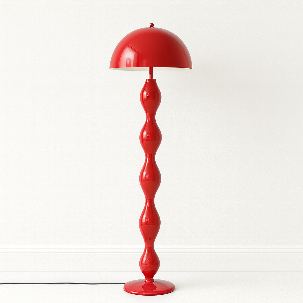 Luminária De Piso Moderna Minimalista LED Metal Sahel