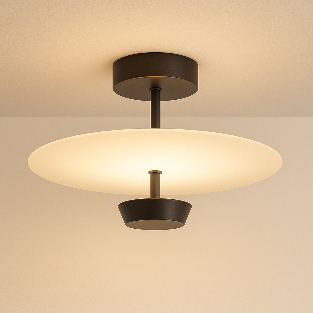 Luminária Plafon Moderna Minimalista LED Acrílico Sodan