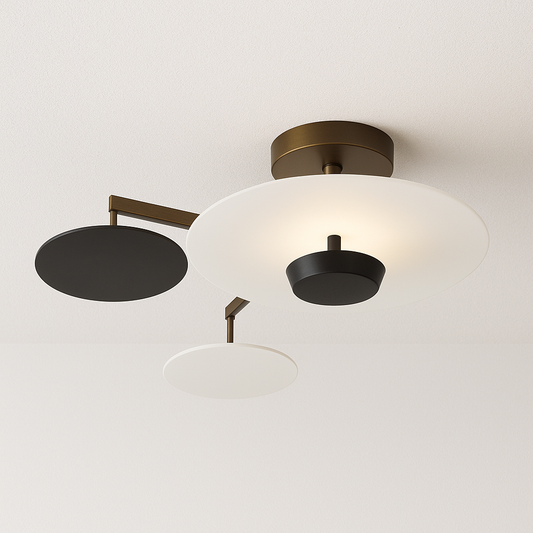 Luminária Plafon Moderna Minimalista LED Acrílico Sodan
