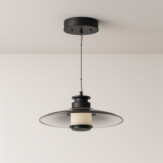 Luminária Pendente Moderno Minimalista Vidro Pounce