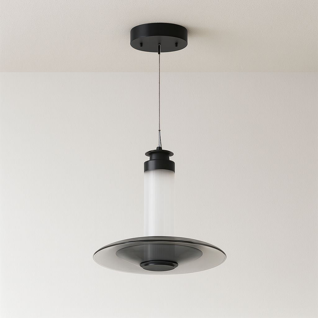 Luminária Pendente Moderno Minimalista Vidro Pounce