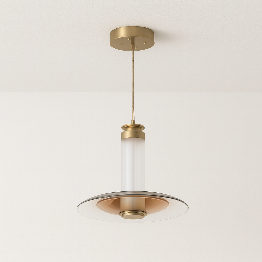 Luminária Pendente Moderno Minimalista Vidro Pounce