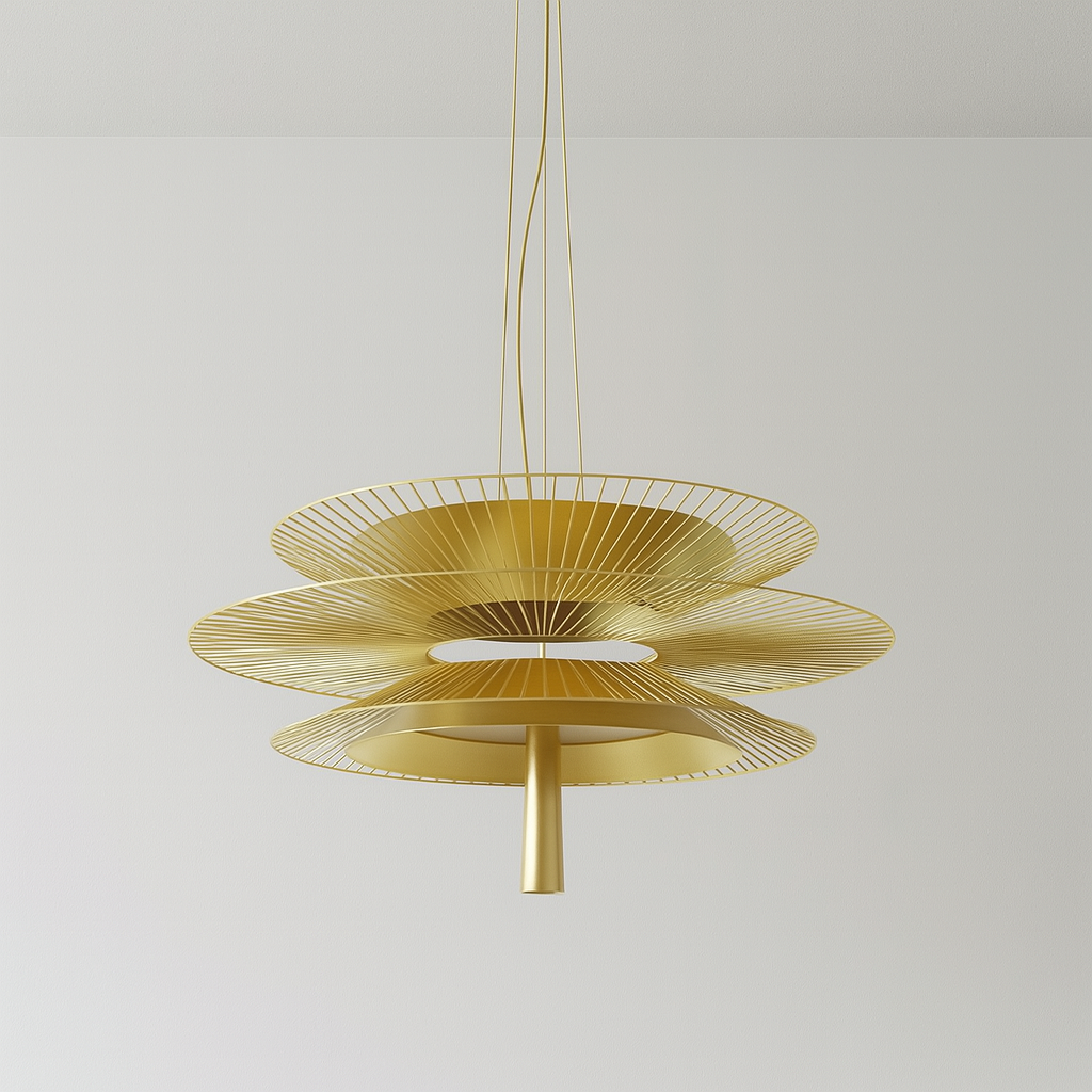 Luminária Pendente Moderna Minimalista Metal LED Sandy