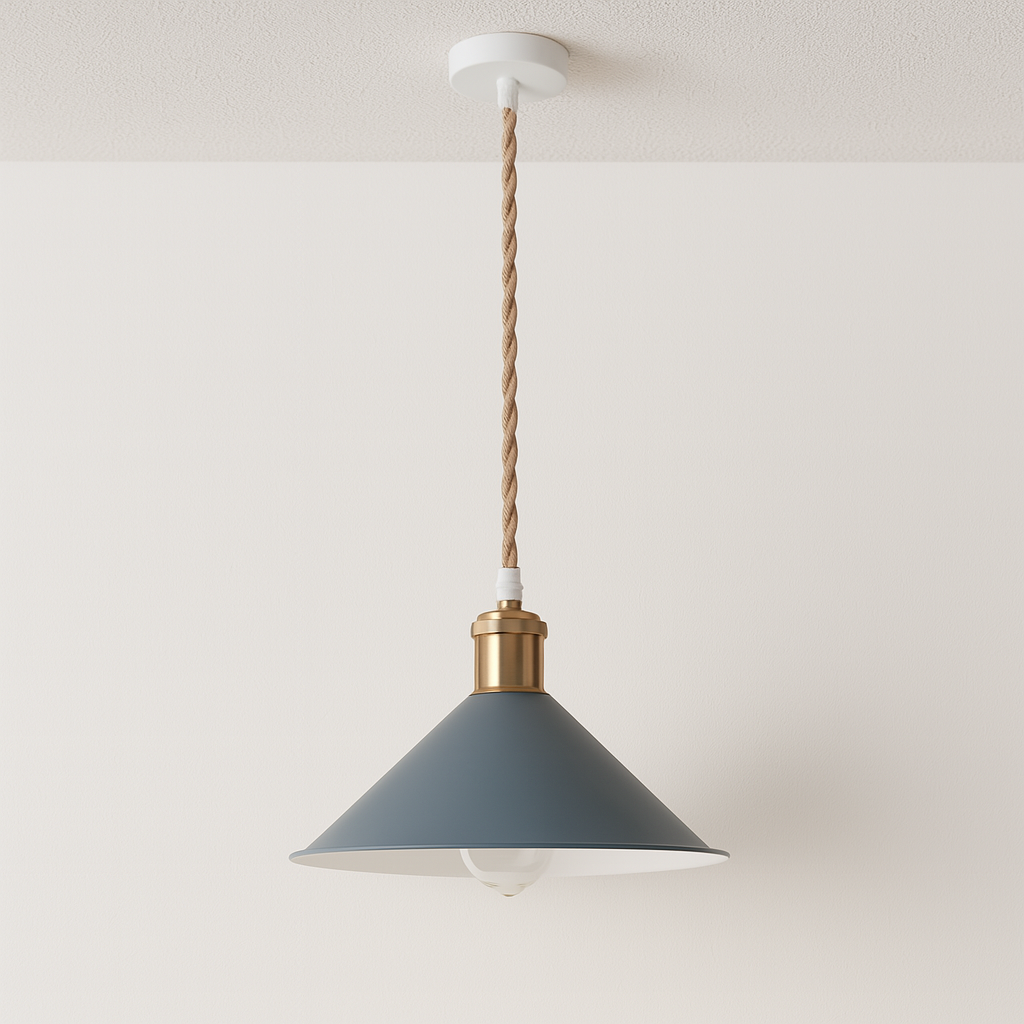 Luminária Pendente Moderna Minimalista Industrial Metal Swel