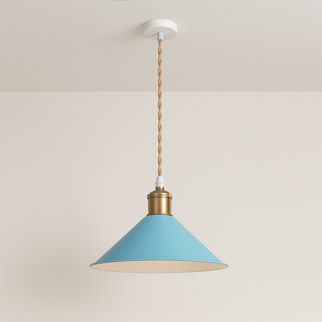 Luminária Pendente Moderna Minimalista Industrial Metal Swel