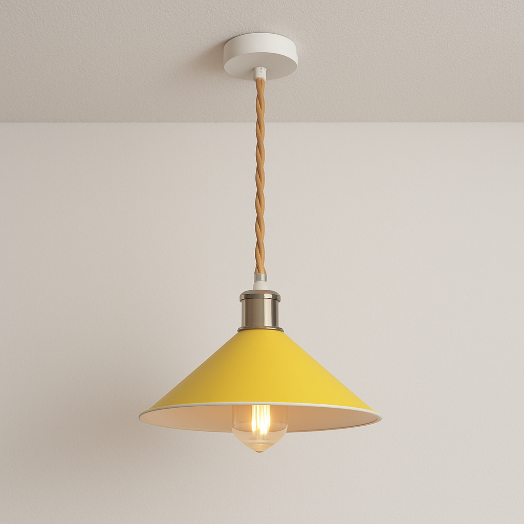 Luminária Pendente Moderna Minimalista Industrial Metal Swel