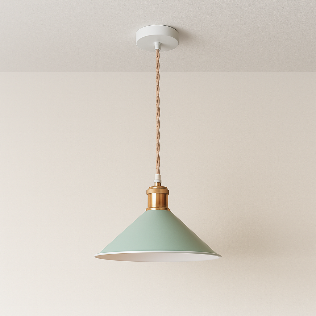 Luminária Pendente Moderna Minimalista Industrial Metal Swel