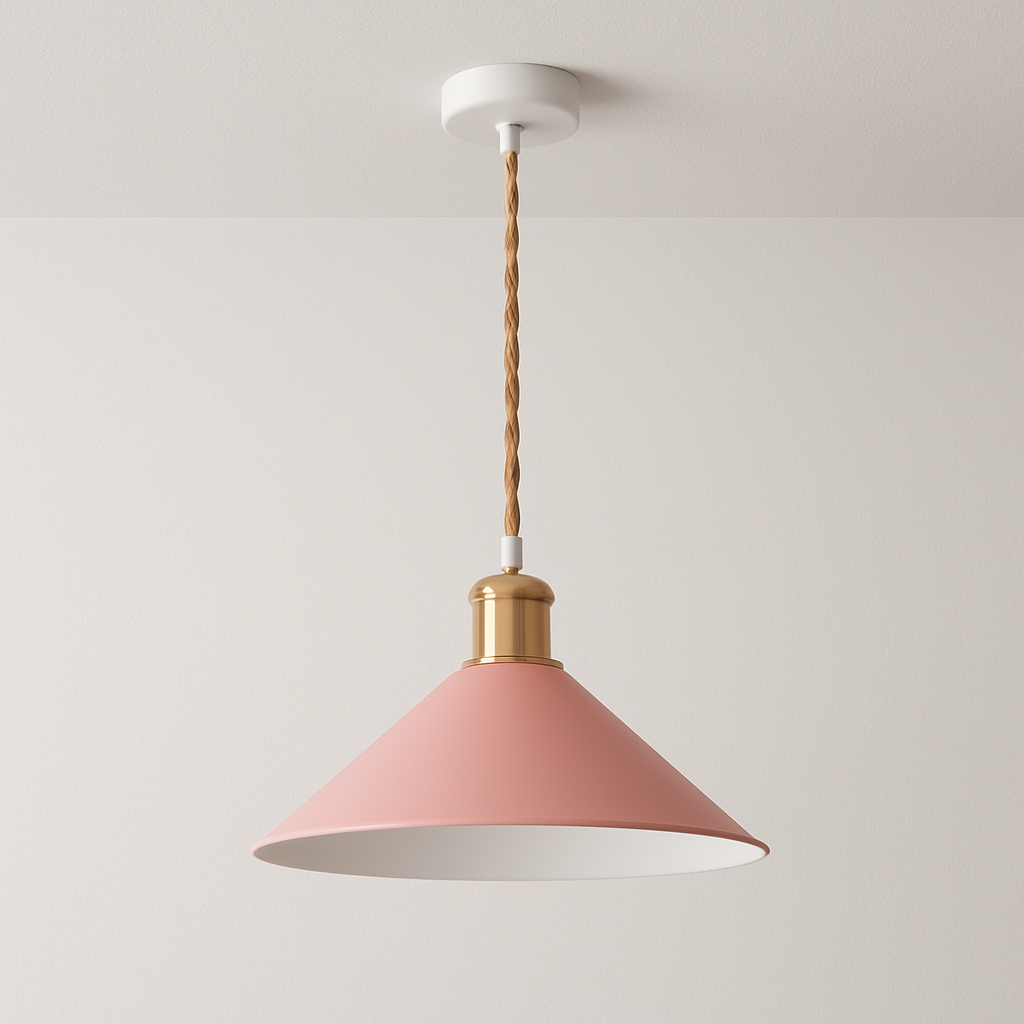 Luminária Pendente Moderna Minimalista Industrial Metal Swel