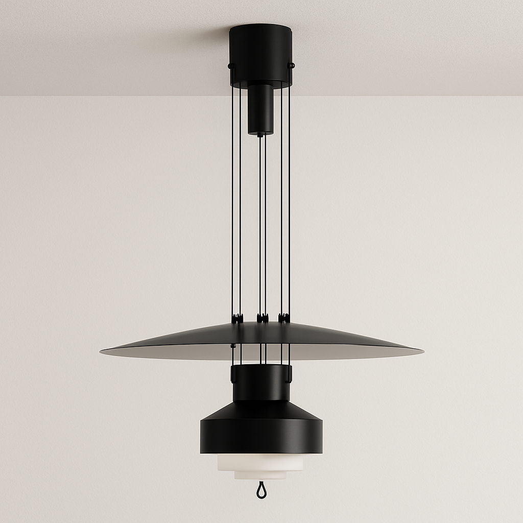 Luminária Pendente Moderna Minimalista Metal Zion Colors