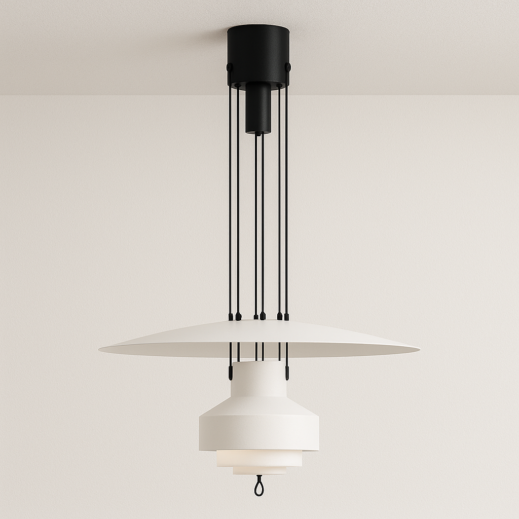 Luminária Pendente Moderna Minimalista Metal Zion Colors