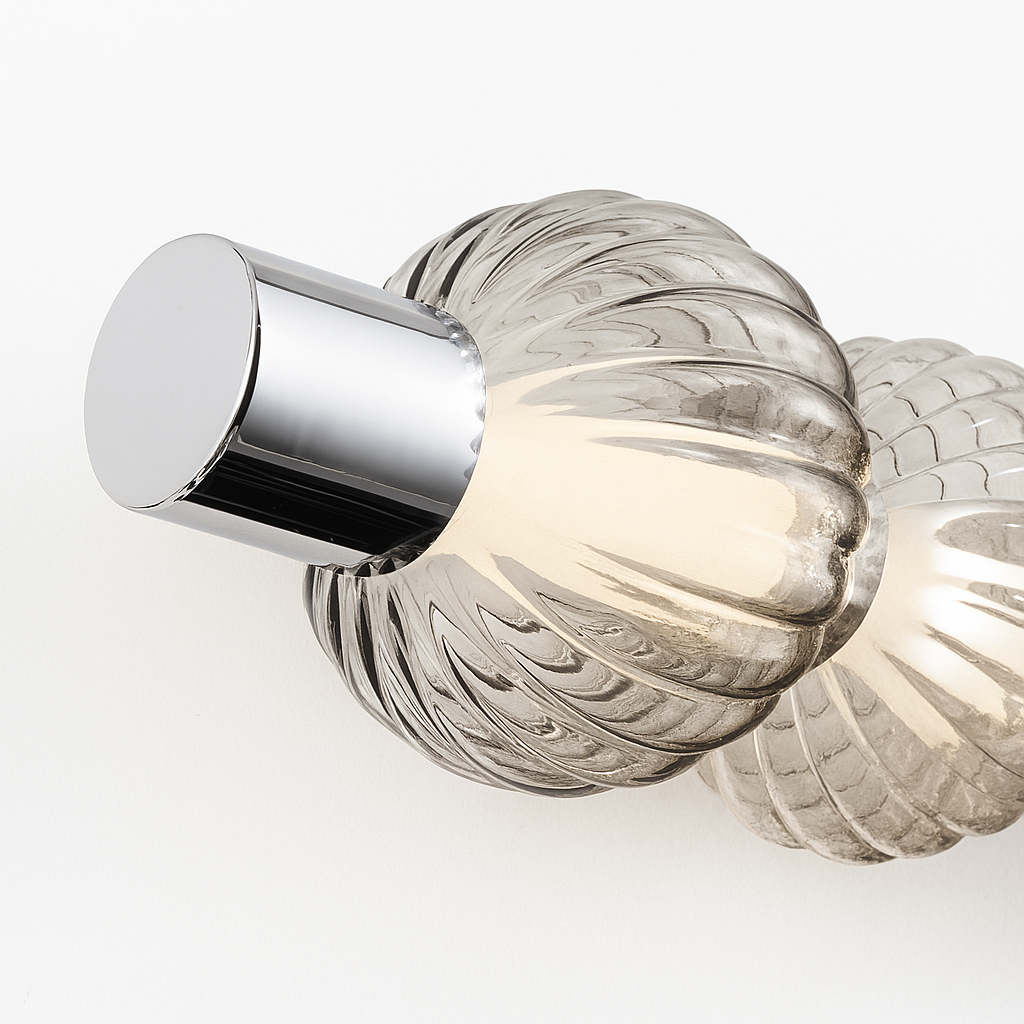 Luminária Pendente Moderna Minimalista LED Vidro Gettori