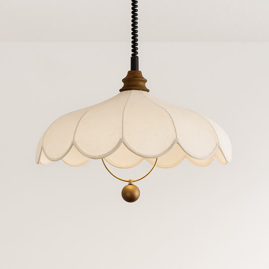 Luminária Pendente Moderna Minimalista Tecido Margi