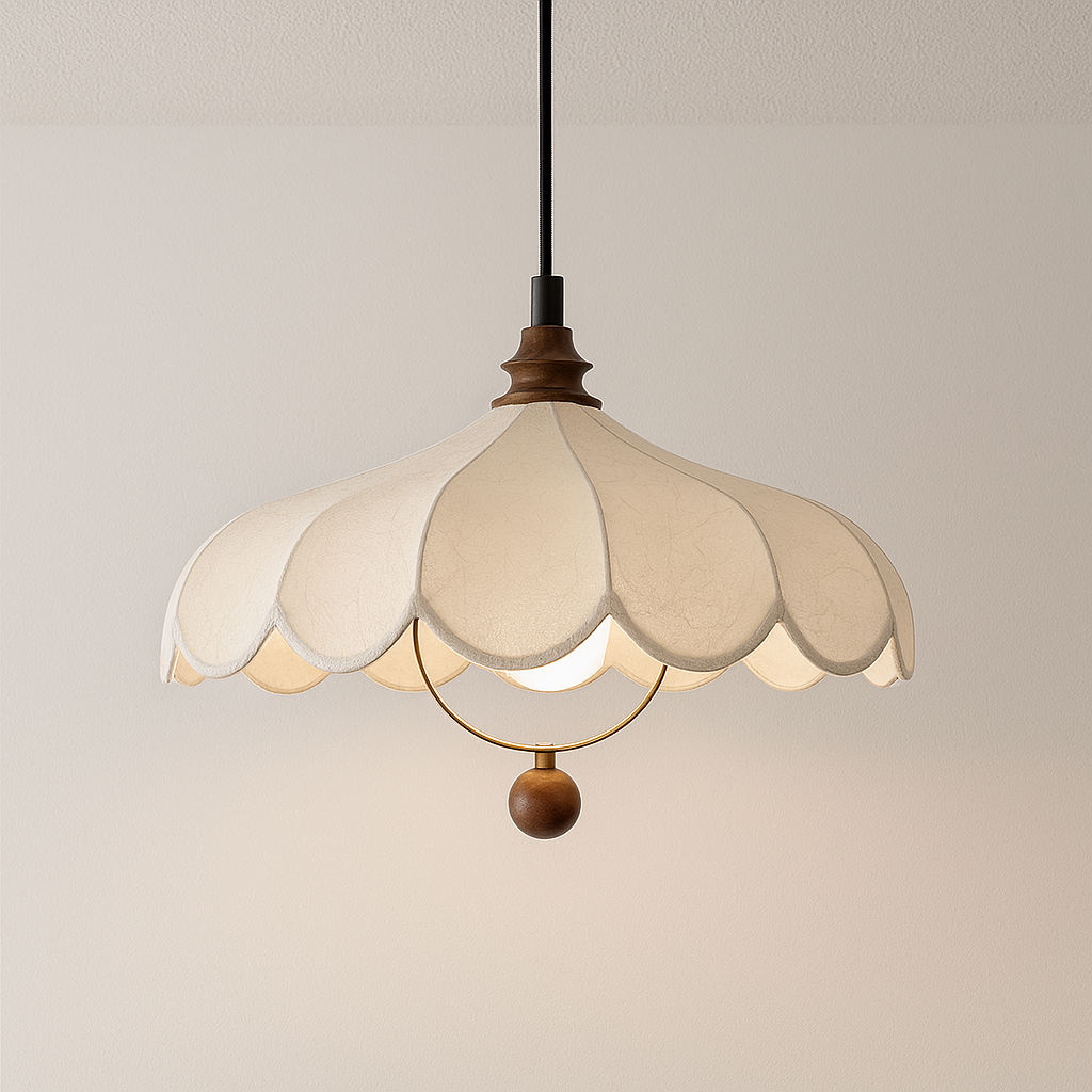 Luminária Pendente Moderna Minimalista Tecido Margi