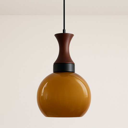 Luminária Pendente Moderna Minimalista Vidro Garbore