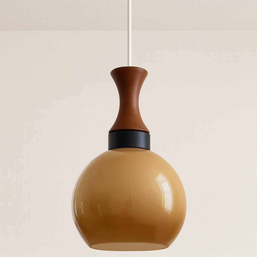 Luminária Pendente Moderna Minimalista Vidro Garbore