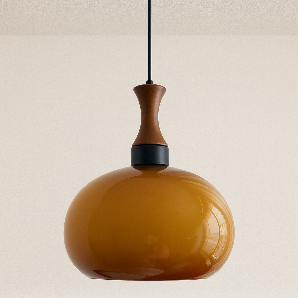 Luminária Pendente Moderna Minimalista Vidro Garbore