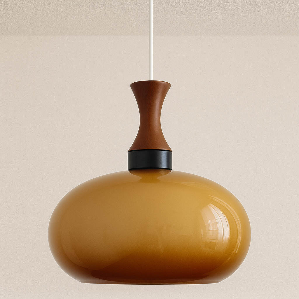 Luminária Pendente Moderna Minimalista Vidro Garbore