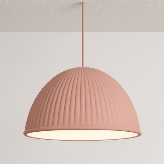 Luminária Pendente Moderno Minimalista LED Resina Ozza