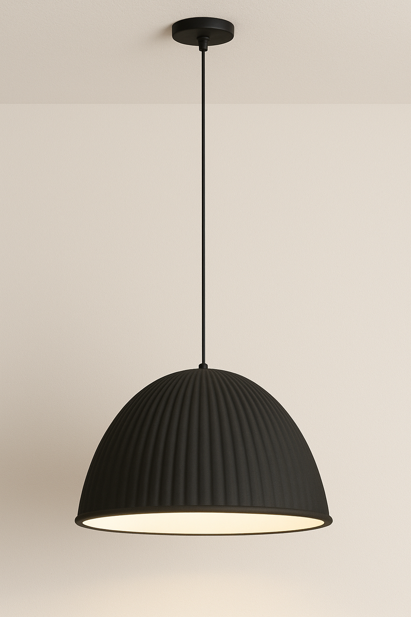 Luminária Pendente Moderno Minimalista LED Resina Ozza