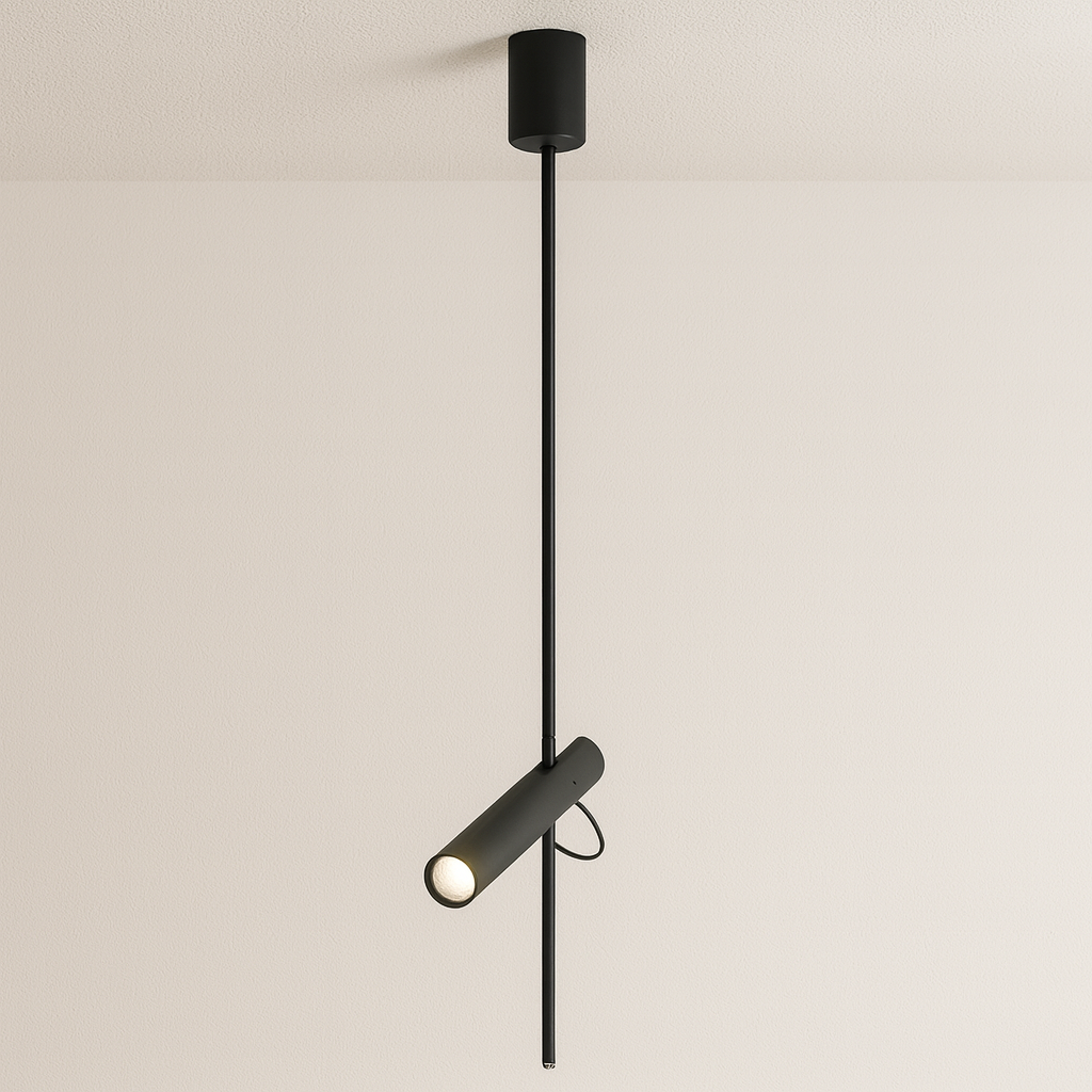 Luminária Pendente Moderna Minimalista Spot Articulado Direcionável LED Vero 220v