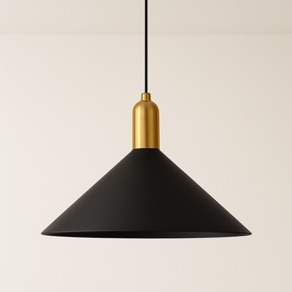 Luminária Pendente Moderna Minimalista Japonês Metal Galen
