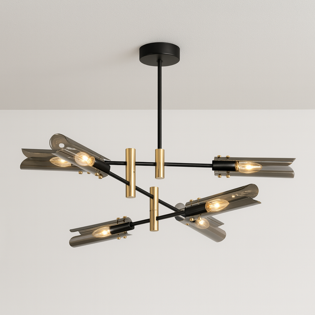 Luminária Pendente Plafon Moderno Minimalista Vidro Lord