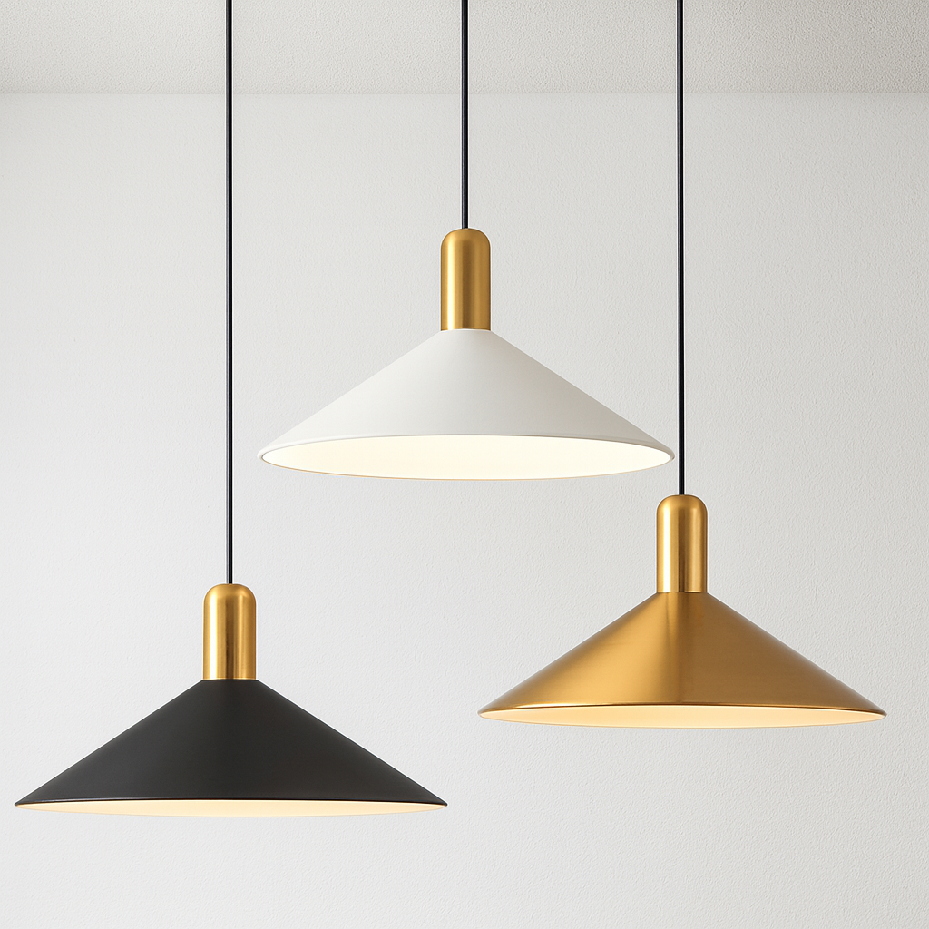 Luminária Pendente Moderna Minimalista Japonês Metal Galen