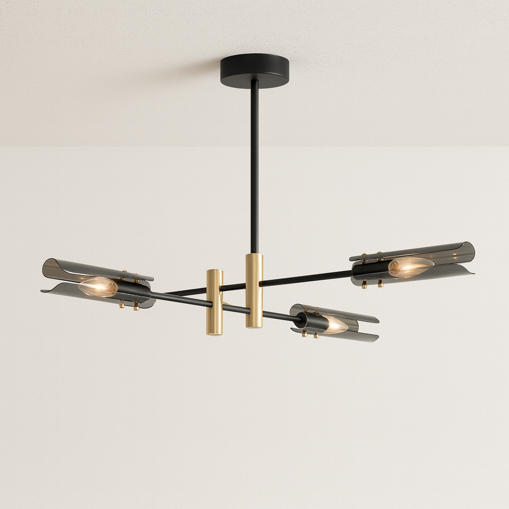 Luminária Pendente Plafon Moderno Minimalista Vidro Lord