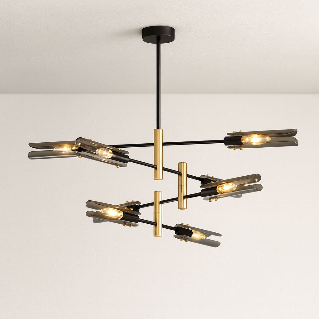 Luminária Pendente Plafon Moderno Minimalista Vidro Lord