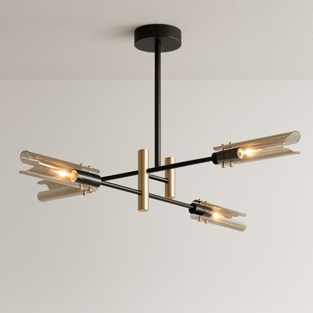 Luminária Pendente Plafon Moderno Minimalista Vidro Lord