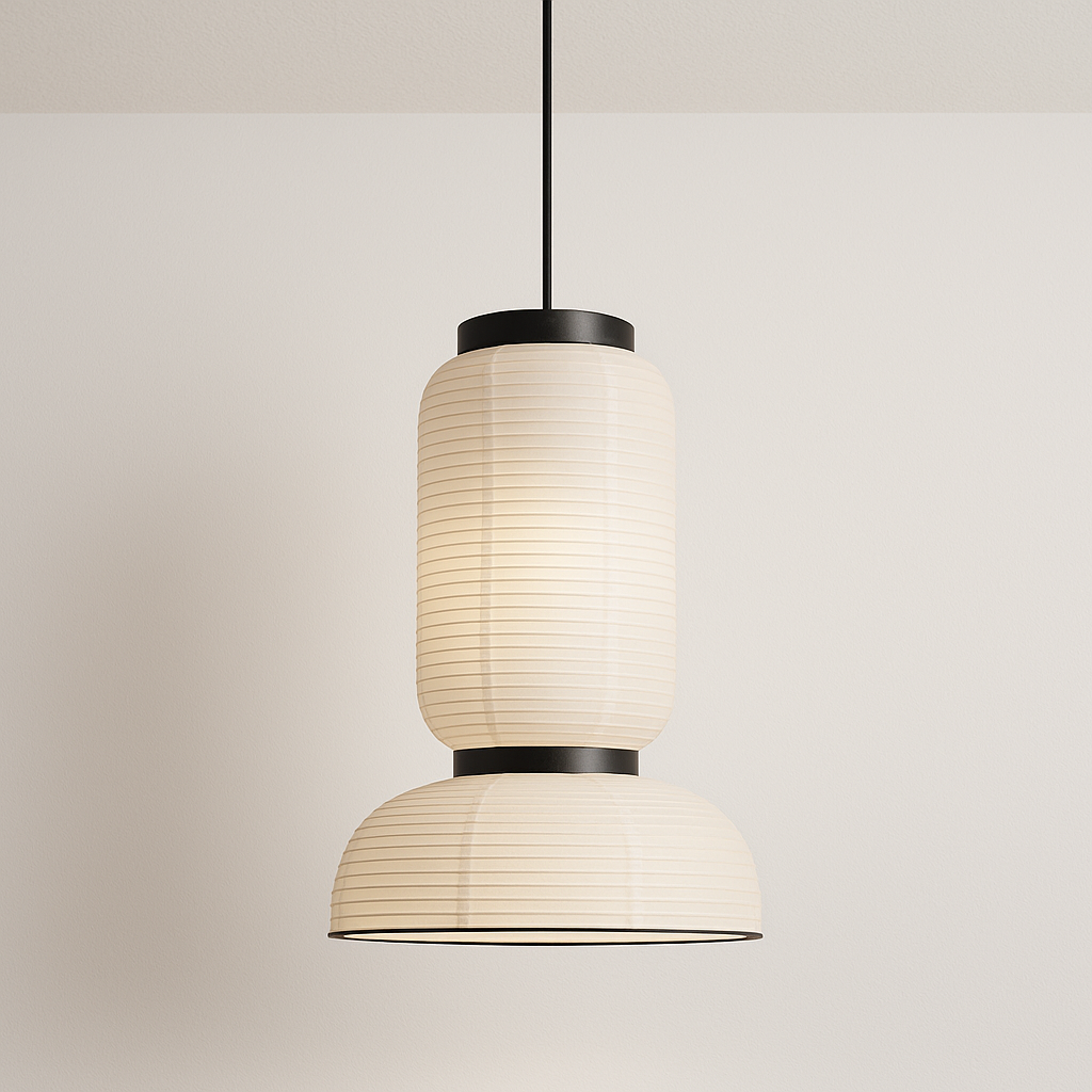 Luminária Pendente Moderna Minimalista Japan Akari