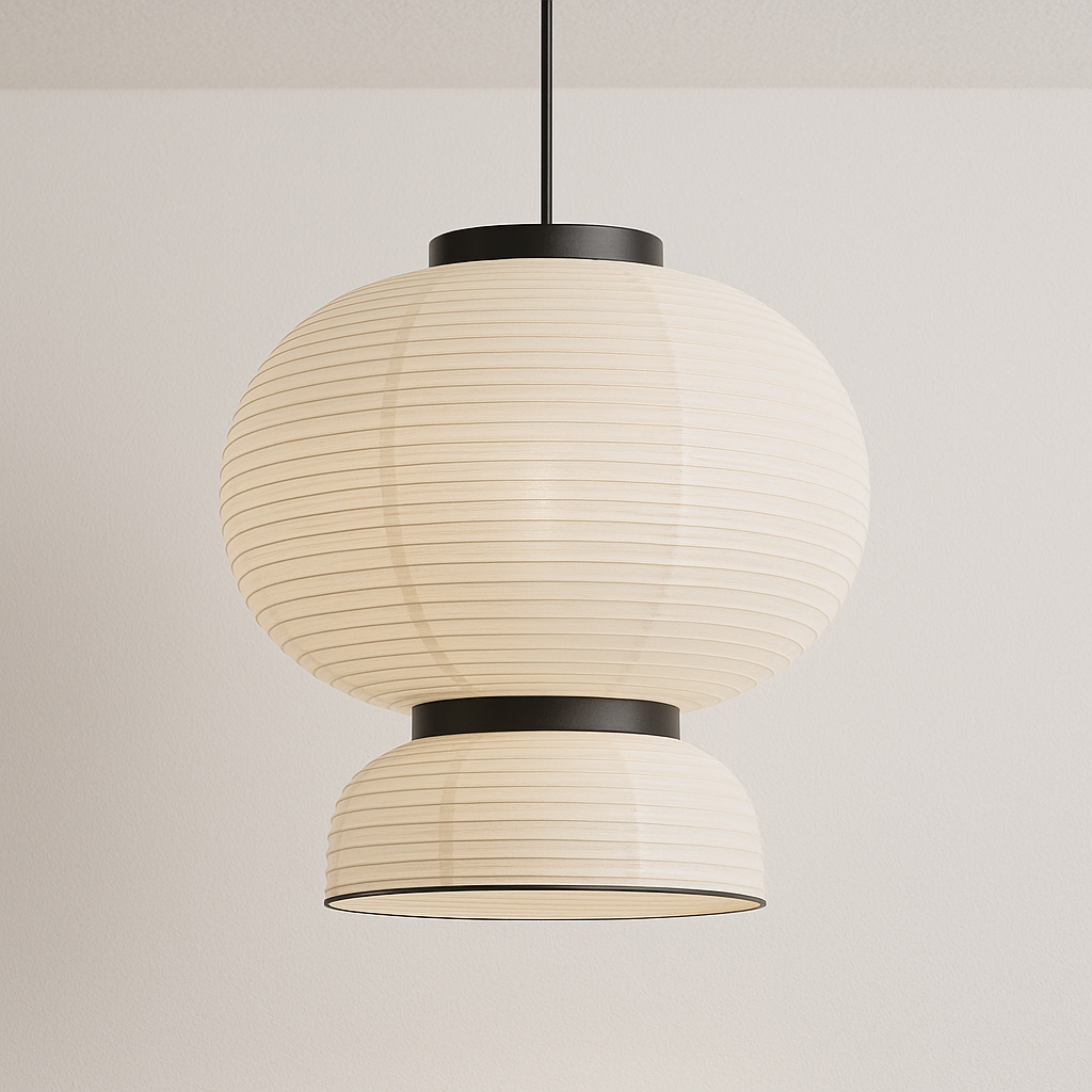 Luminária Pendente Moderna Minimalista Japan Akari